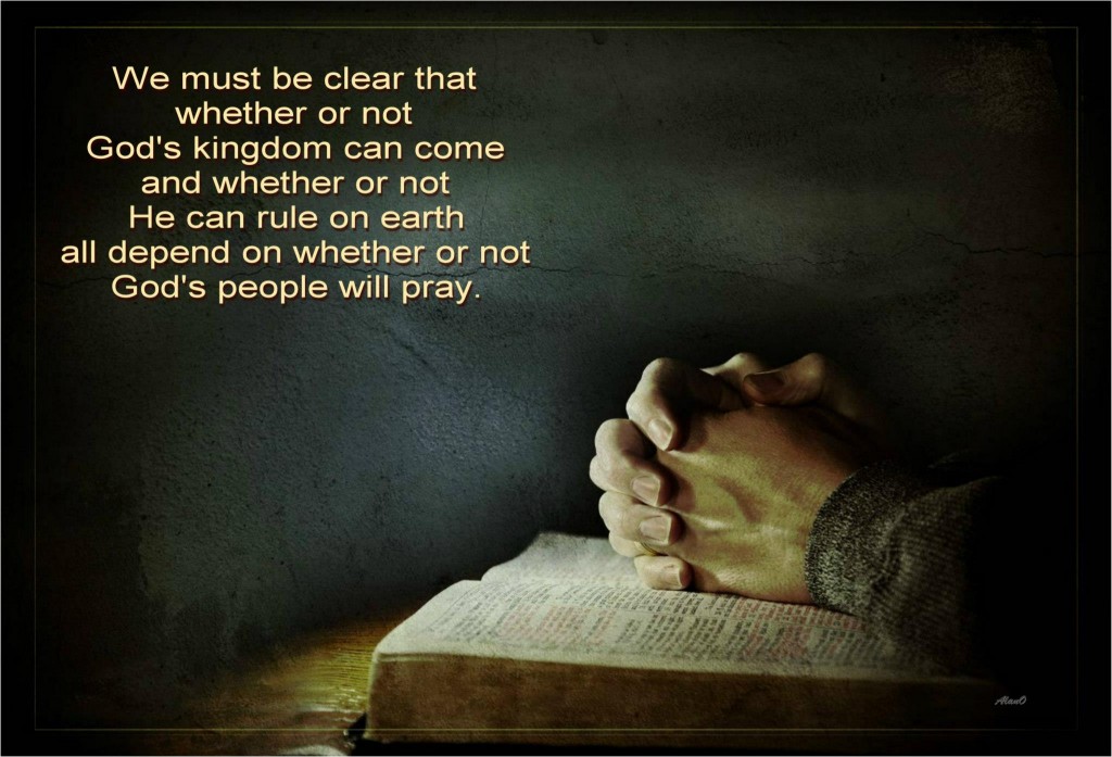 We Must Be Clear That Whether Or Not God S Kingdom - Pray For The Earth - HD Wallpaper 
