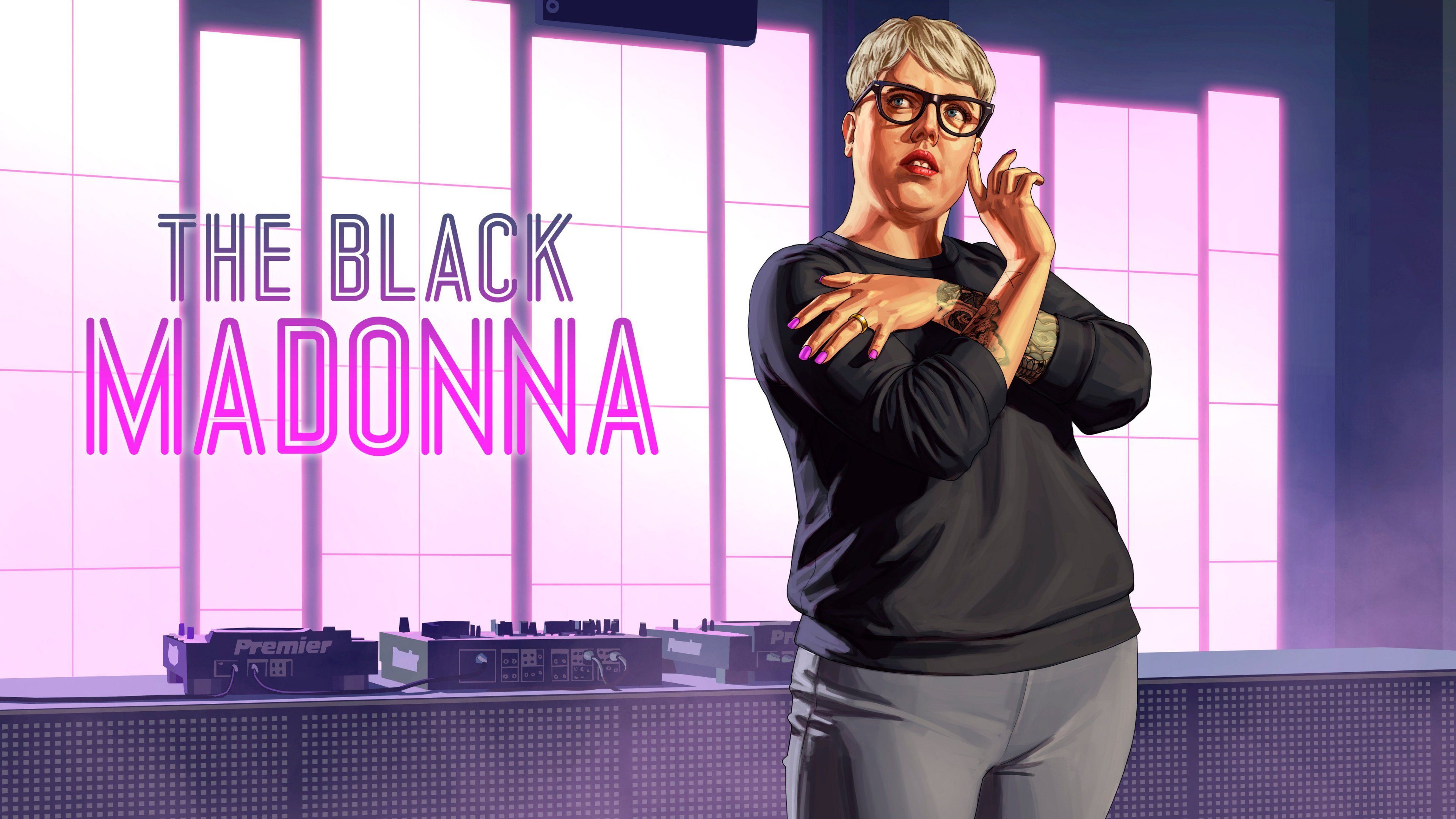 The Black Madonna Grand Theft Auto V Dlc - Gta Online The Black Madonna - HD Wallpaper 