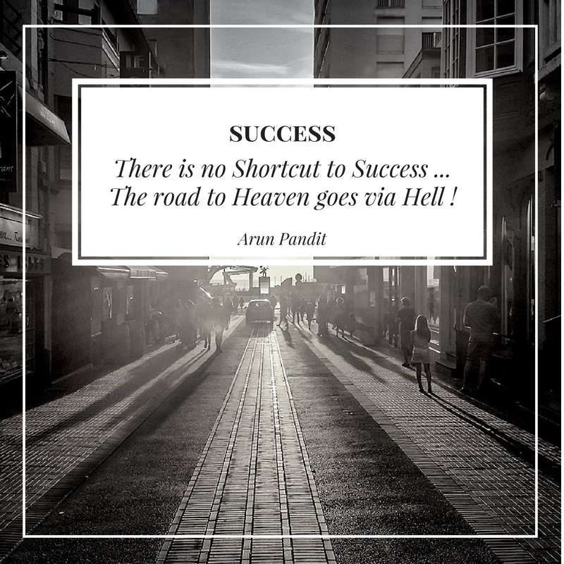 Quote On The Road To Heaven Goes Via Hell By Arun Pandit@dontgiveupworld - Road To Heaven Quote - HD Wallpaper 