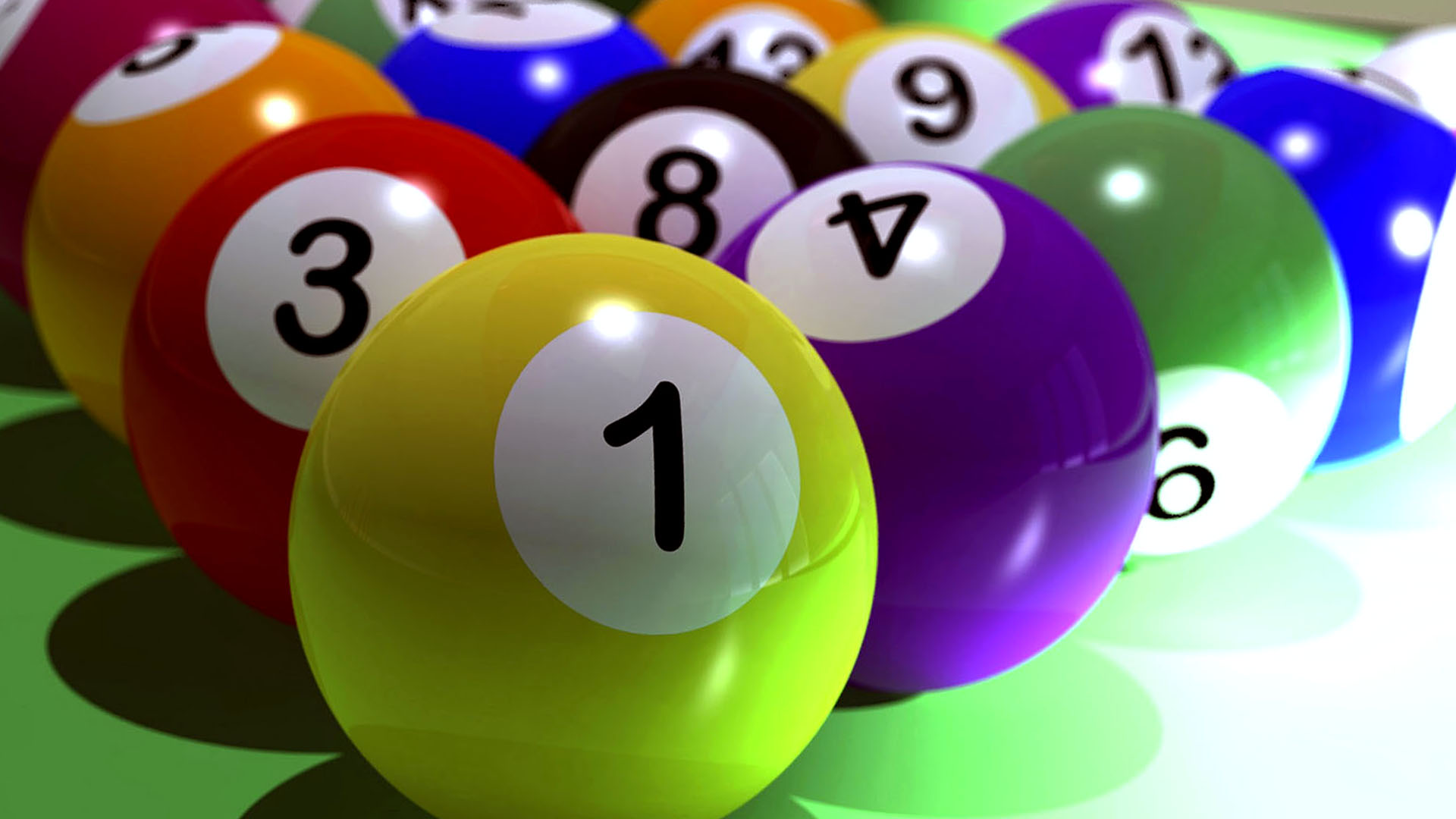 Écran Fonds Boules Billard - HD Wallpaper 