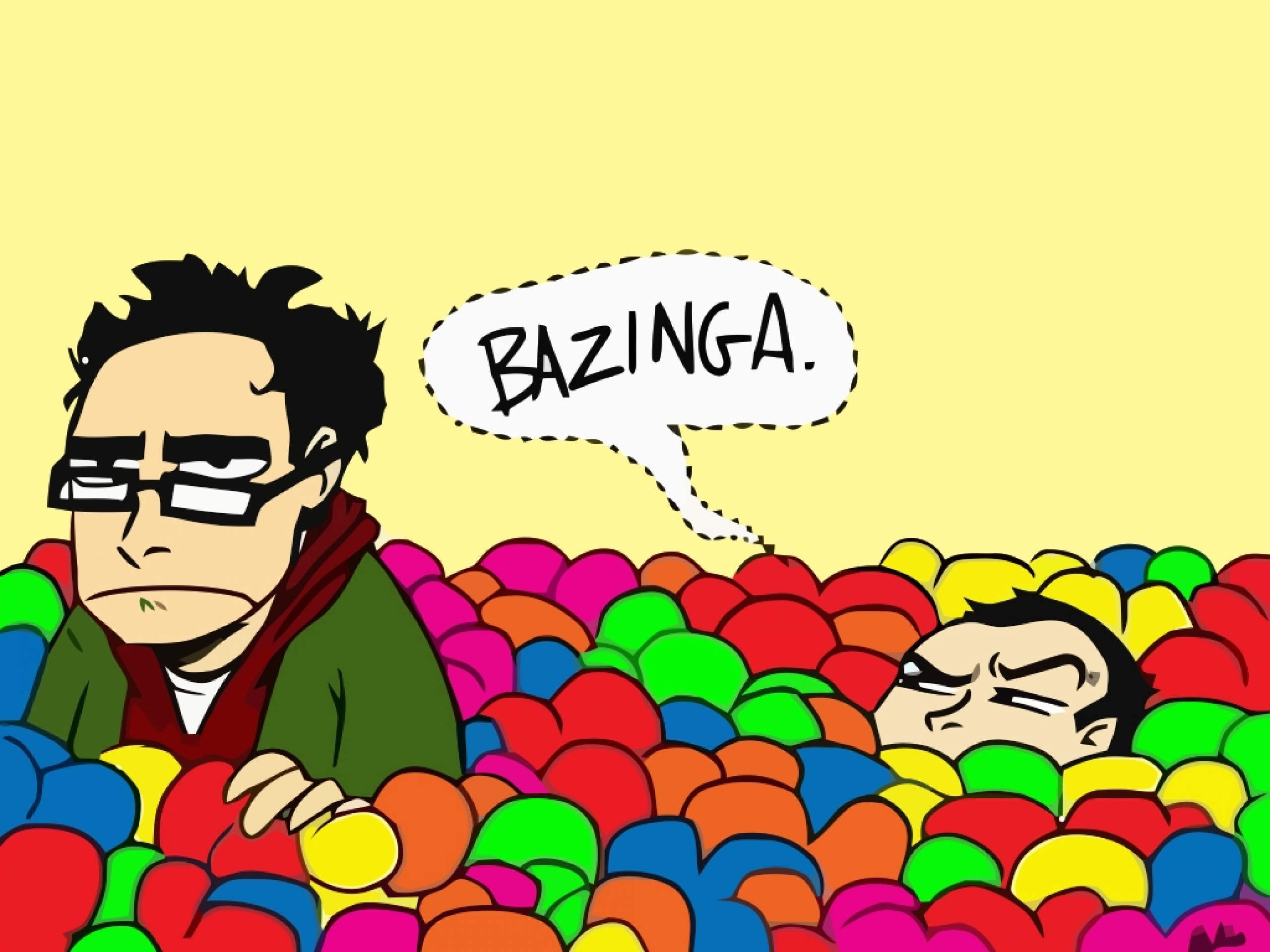 The Big Bang Theory Tv Sheld - Big Bang Theory Fan Art - HD Wallpaper 
