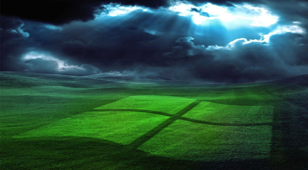 Windows Logo - Windows Xp Wallpaper Black - HD Wallpaper 