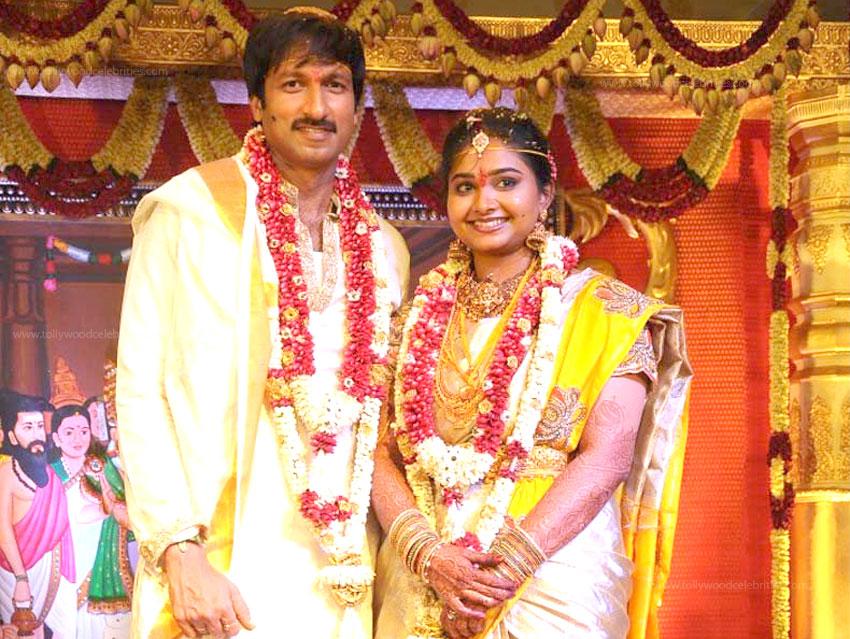 Gopichand And His Wife - HD Wallpaper 