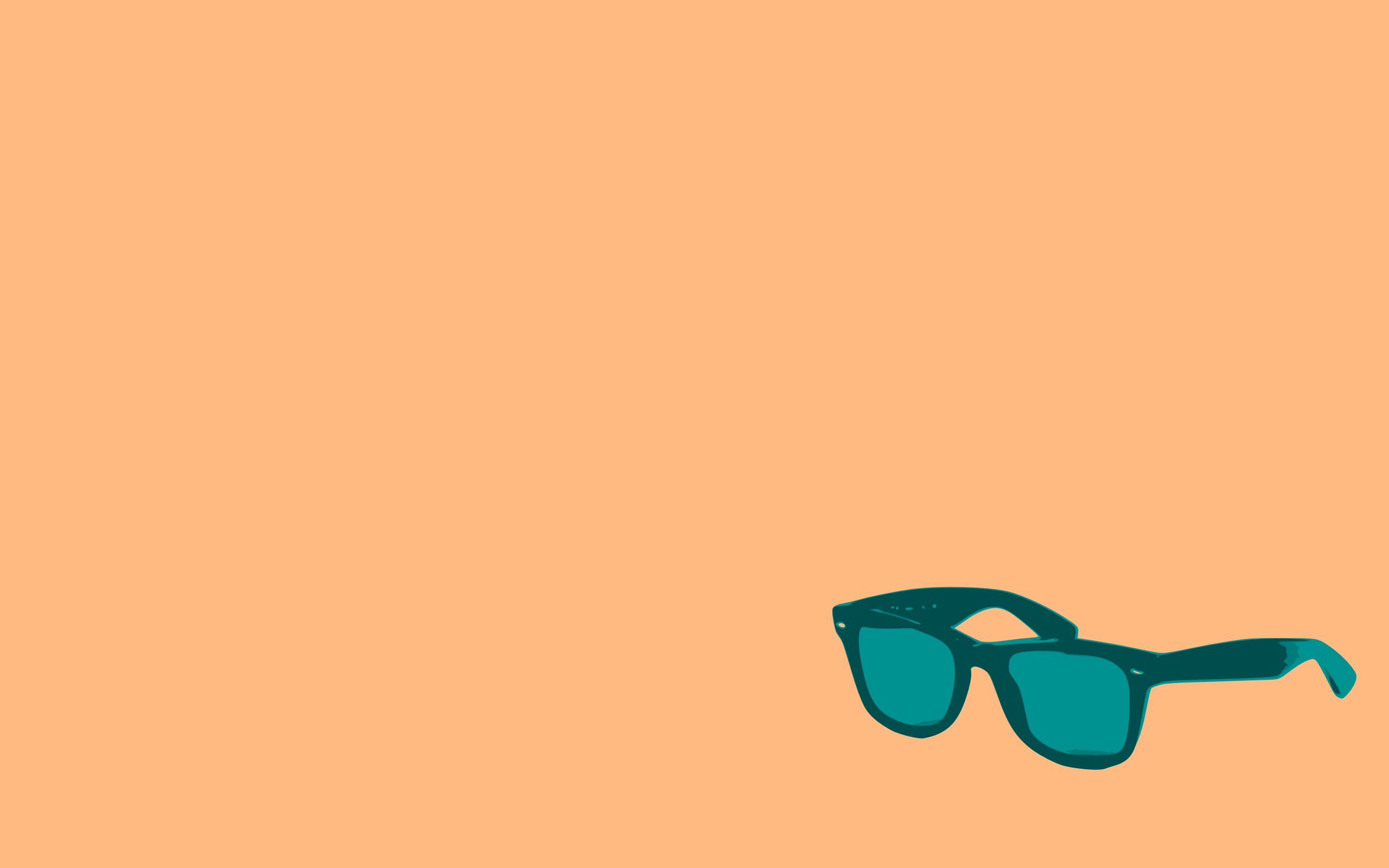 Summer Minimalist Desktop Background - HD Wallpaper 