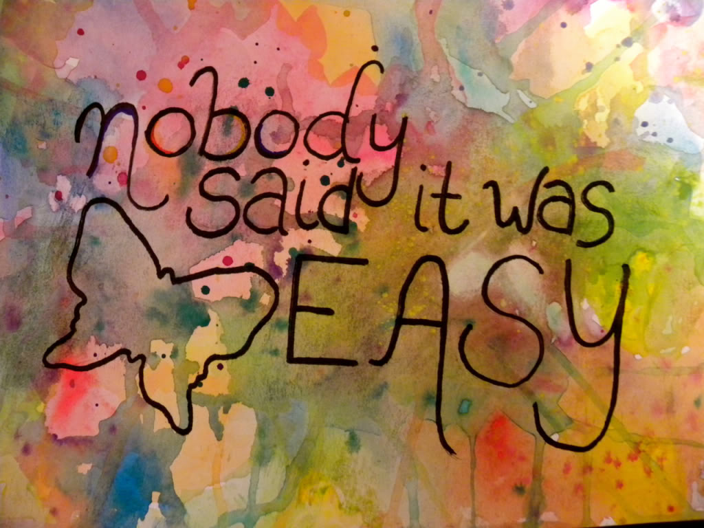 Butterfly, Colourful And Life - Nobody Said It Was Easy - HD Wallpaper 