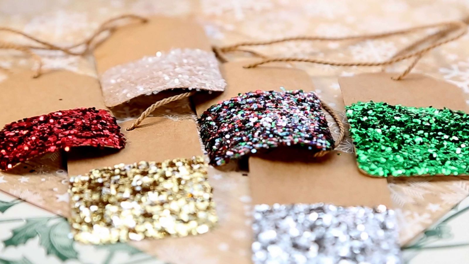Make Glitter Gift Tags - HD Wallpaper 