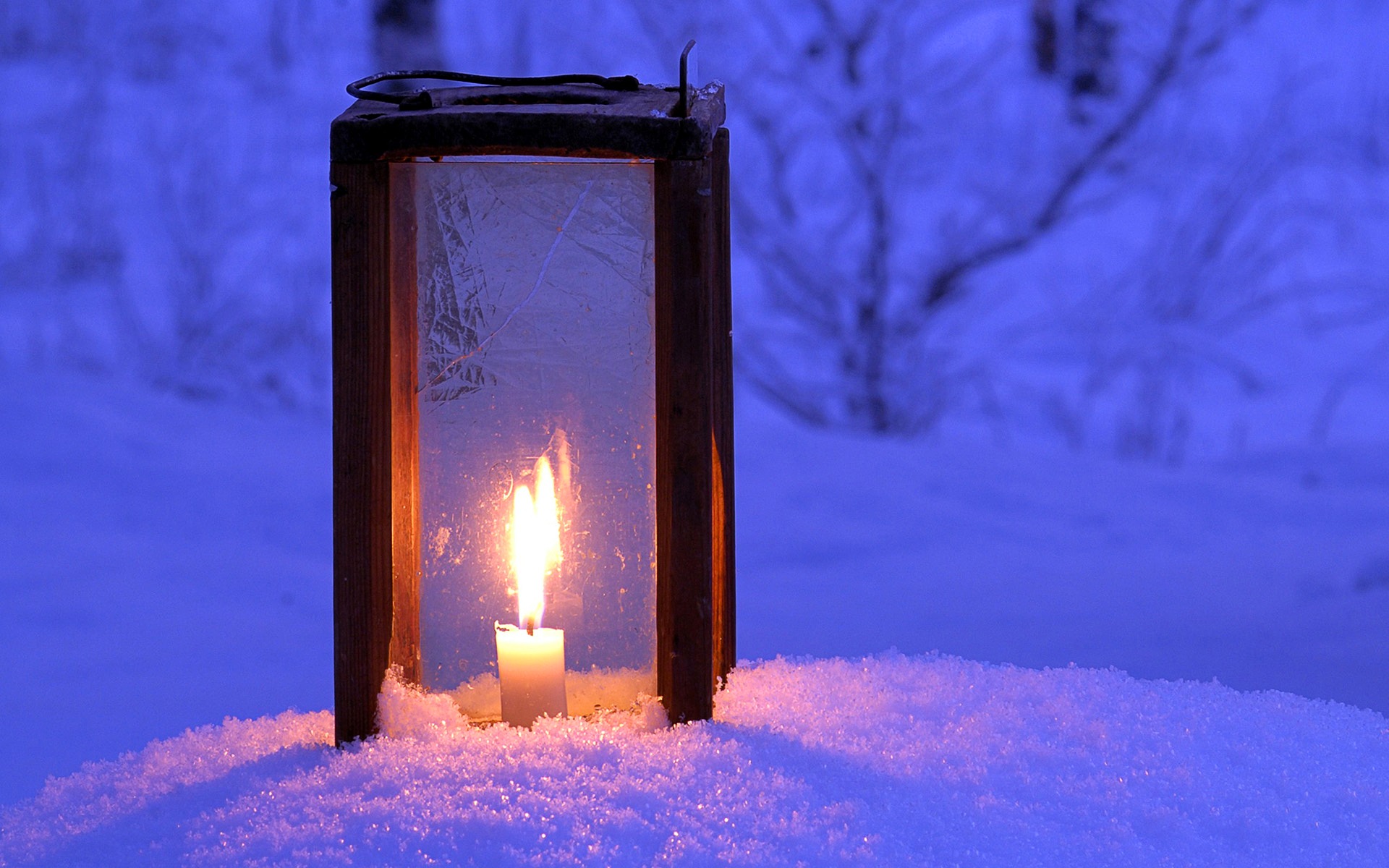 Windows 8 Theme Hd Wallpapers - Windows Wallpaper Snowy Night - HD Wallpaper 