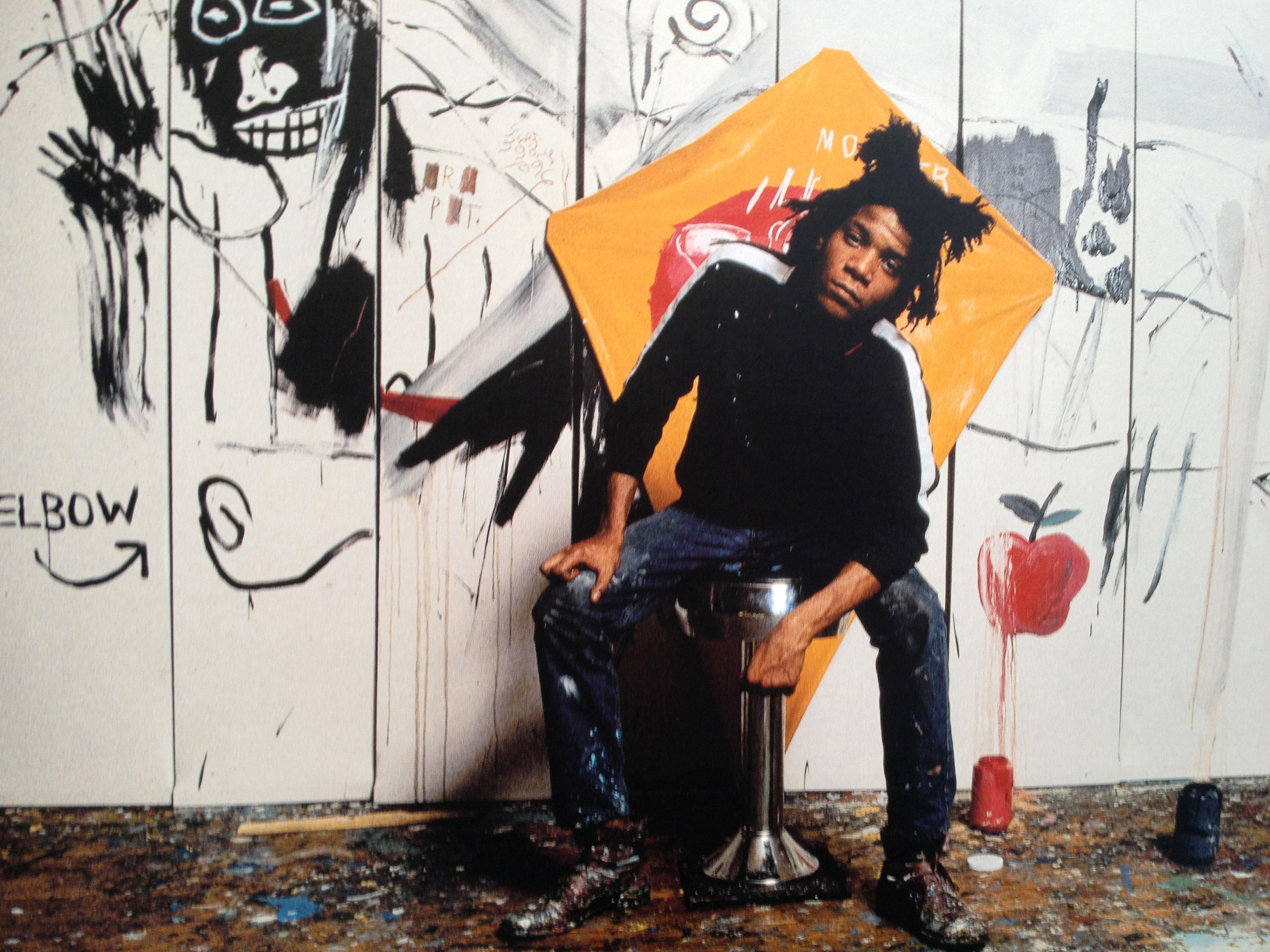 Jean Michel Basquiat Street Art Nyc - HD Wallpaper 