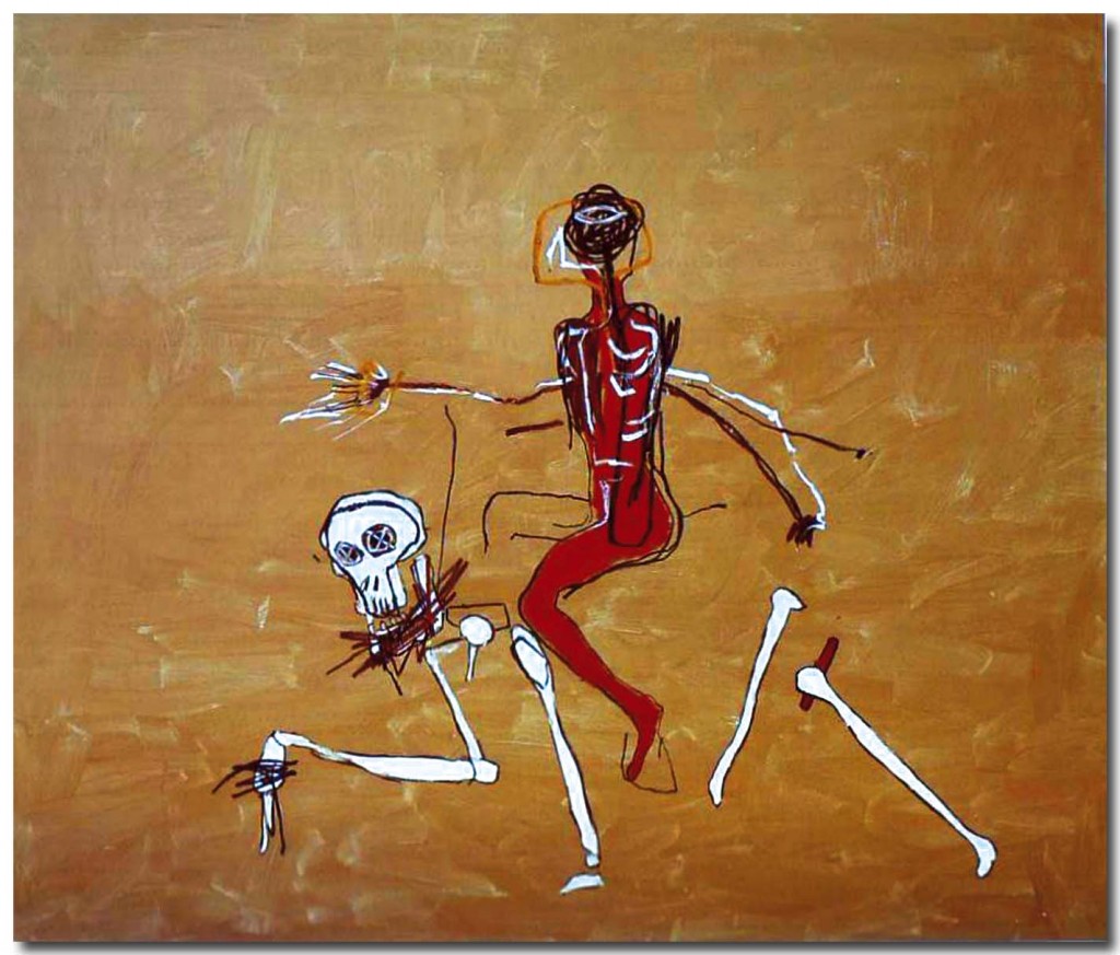 Michel Basquiat Riding With Death - HD Wallpaper 
