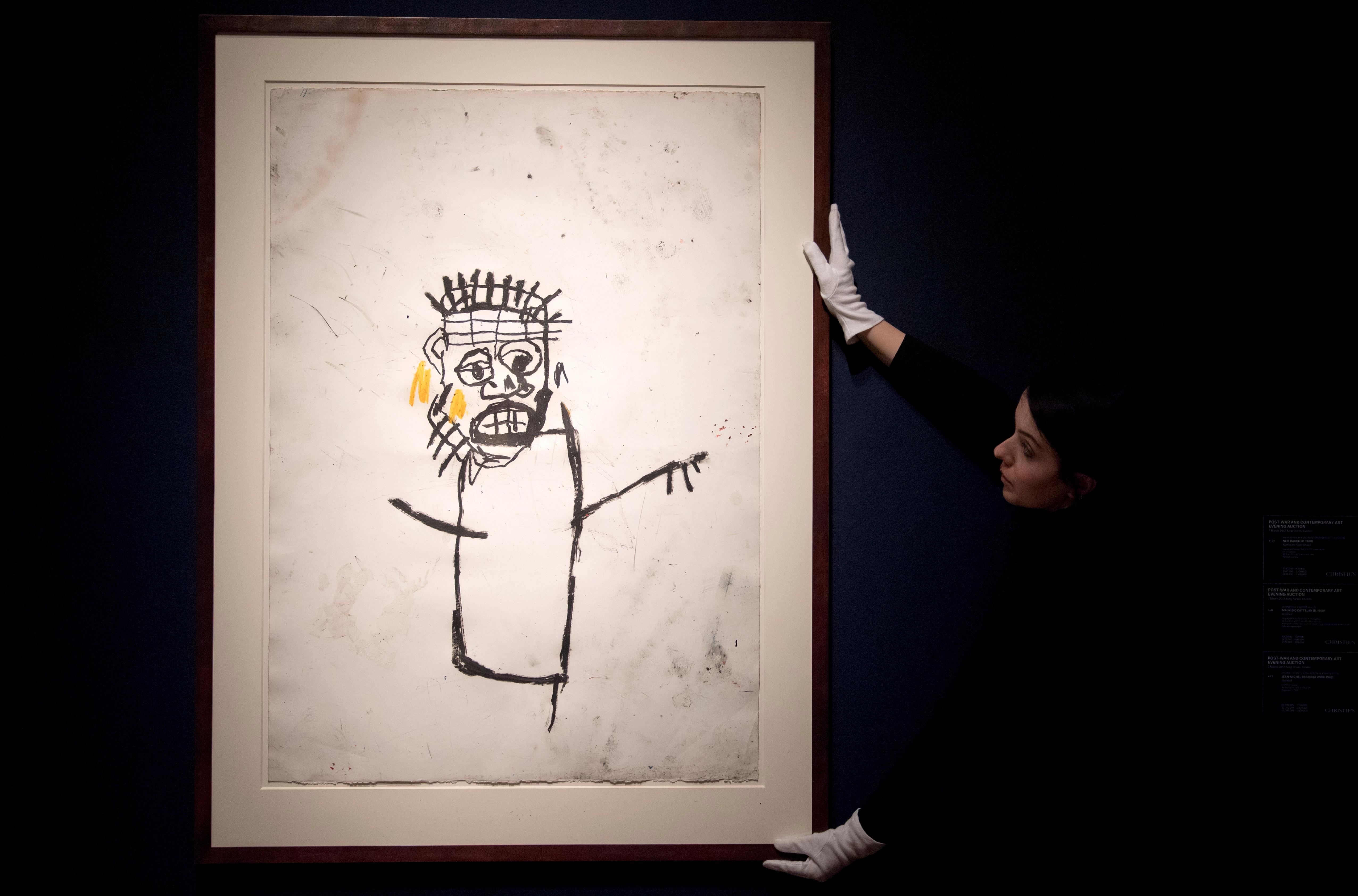 Jean Michel Basquiat Christie's - HD Wallpaper 