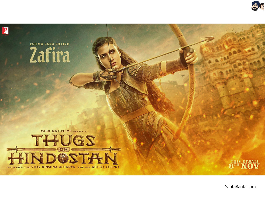 Thugs Of Hindostan - Thugs Of Hindostan Heroine - HD Wallpaper 
