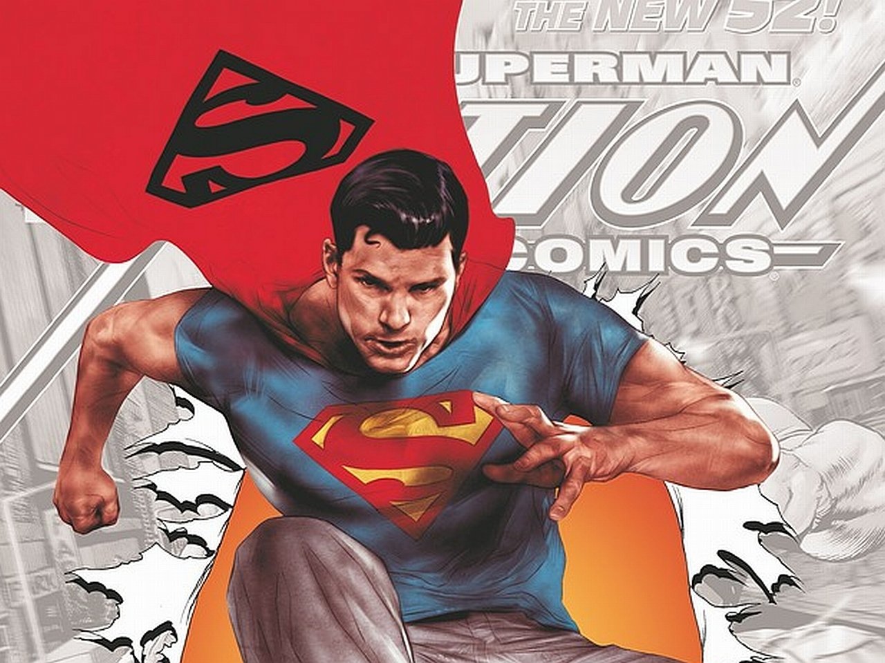 Superman Action Comics New 52 - HD Wallpaper 