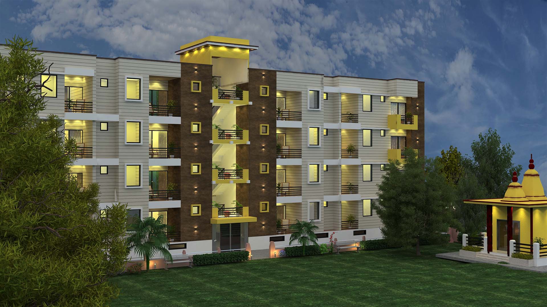 Residential Apartments In Haridwar - Property In Haridwar - HD Wallpaper 