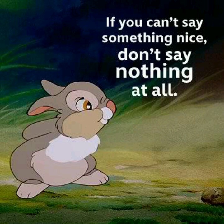 Thumper Quote - HD Wallpaper 