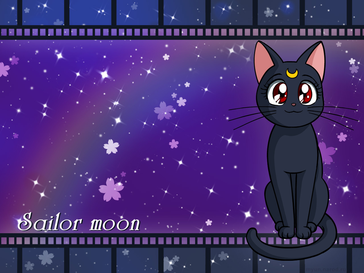 Luna - Luna Sailor Moon - HD Wallpaper 