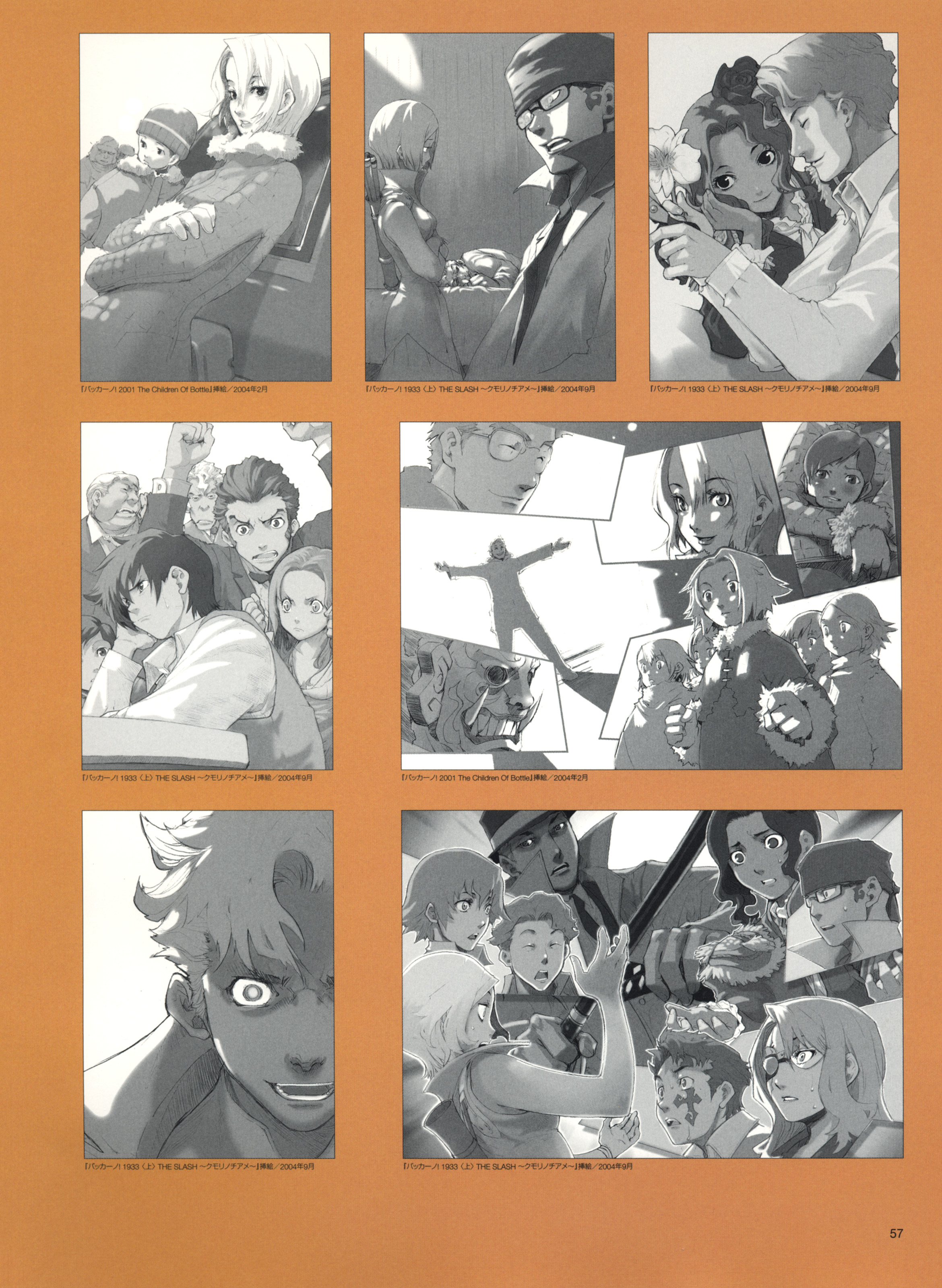 Baccano Official Pictures By Enami Katsumi - Cartoon - HD Wallpaper 