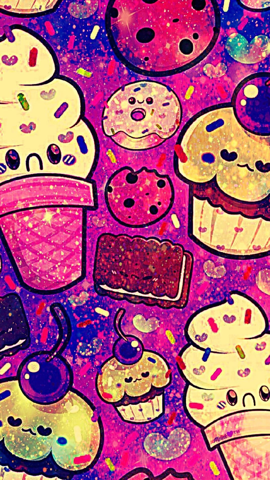 Galaxy Kawaii Cute - HD Wallpaper 