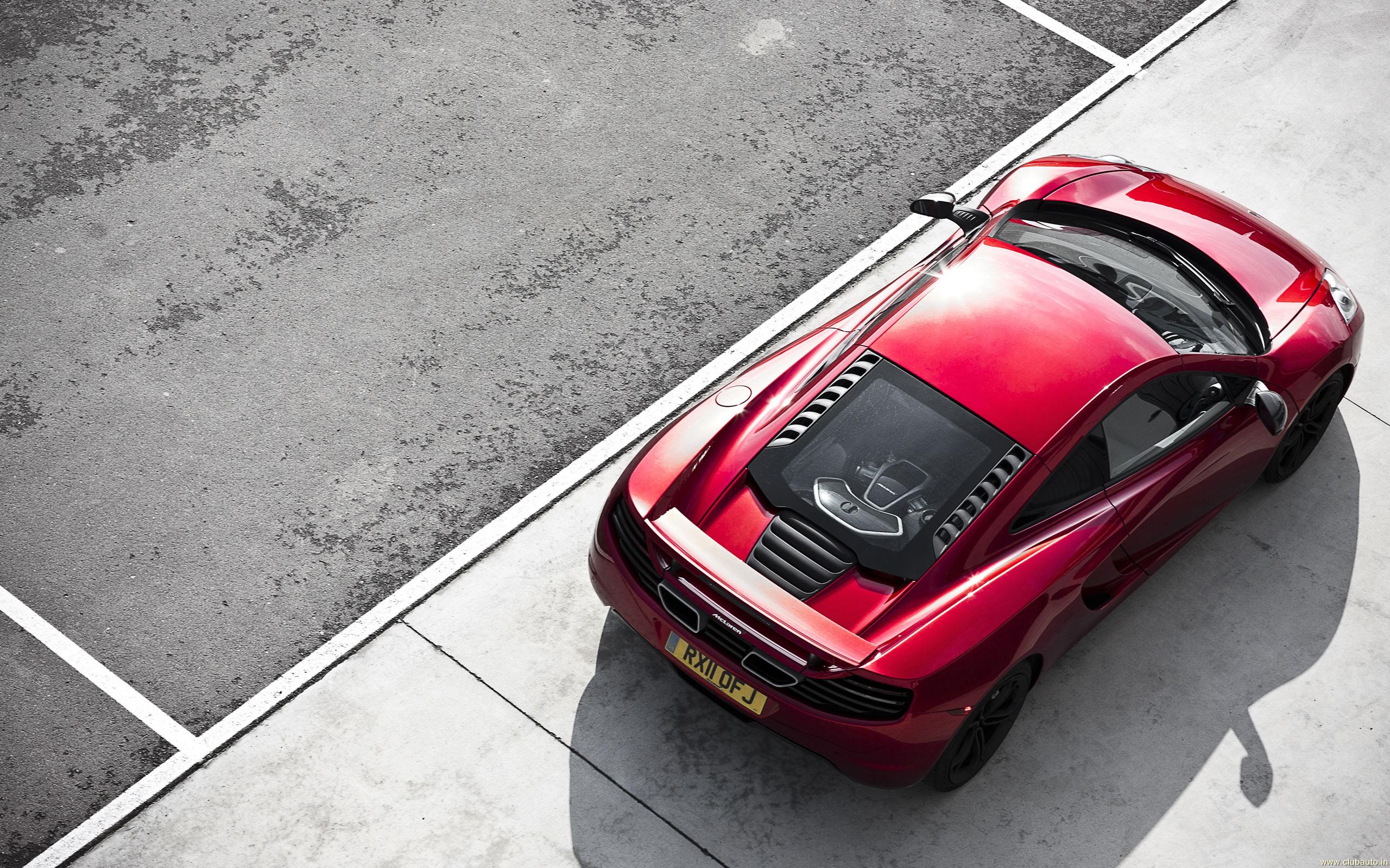 Mclaren Mp4-12c - Mclaren Mp4 12c Top - HD Wallpaper 