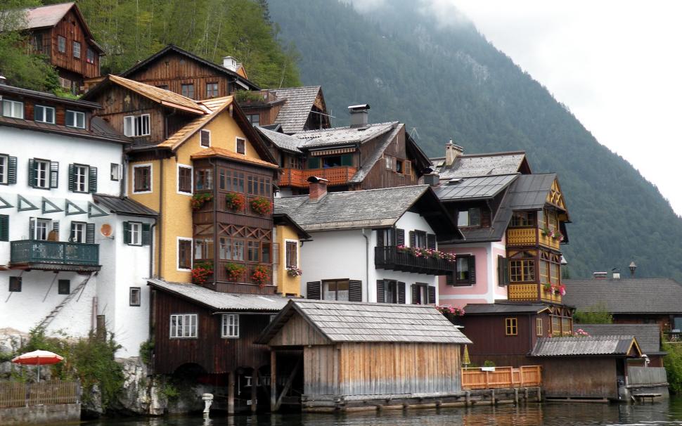 Austria Hallstatt Wallpaper,austria Hd Wallpaper,hallstatt - Hallstatt - HD Wallpaper 