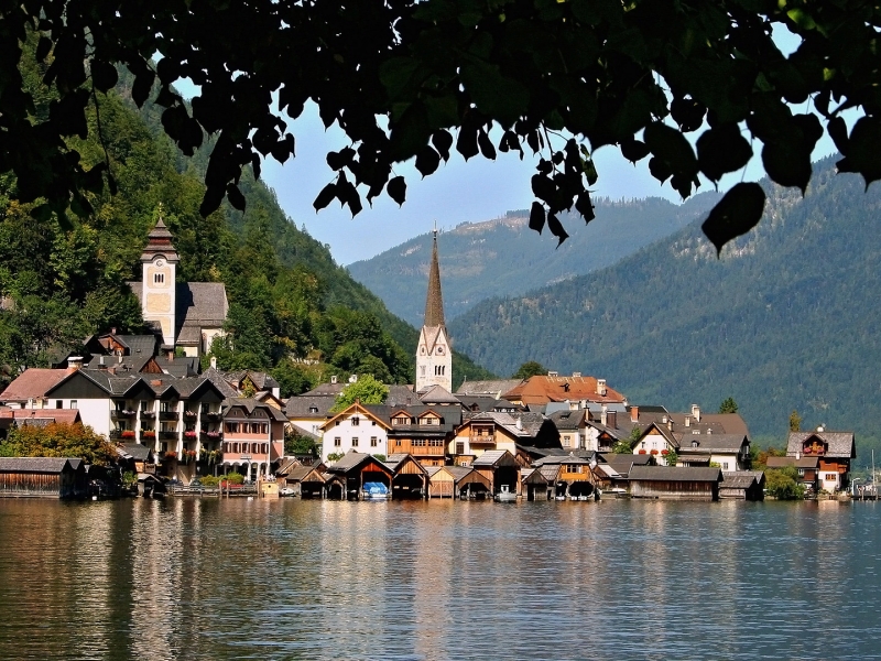 Hallstatt Wallpaper - HD Wallpaper 