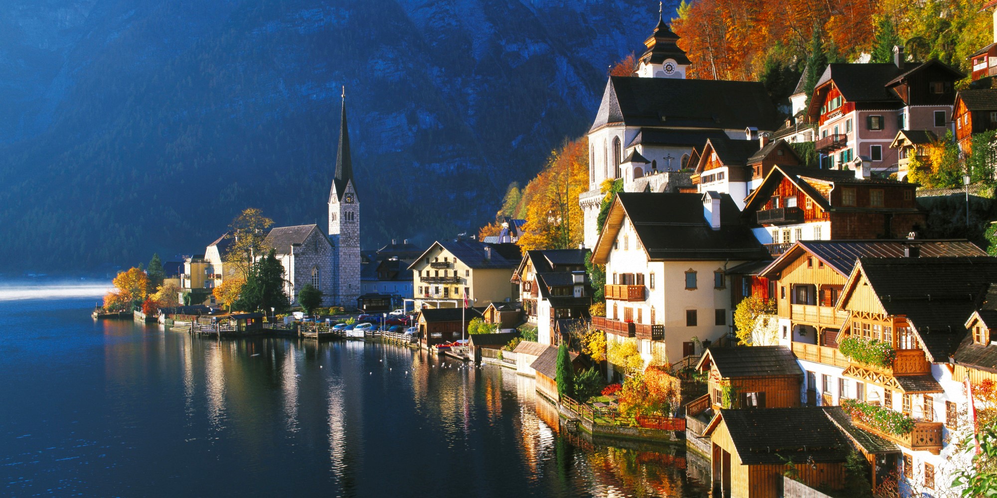 Hallstatt Wallpaper - HD Wallpaper 