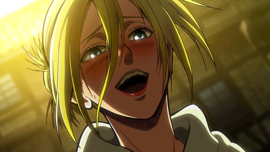 Shingeki No Kyojin Annie Laugh - HD Wallpaper 