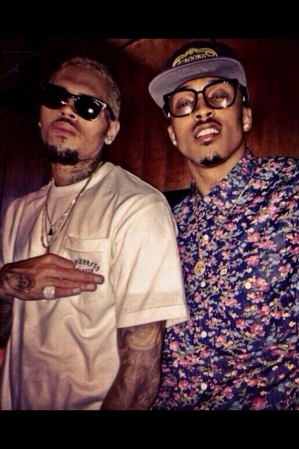 Tyga Chris Brown Trey Songz August Alsina - HD Wallpaper 