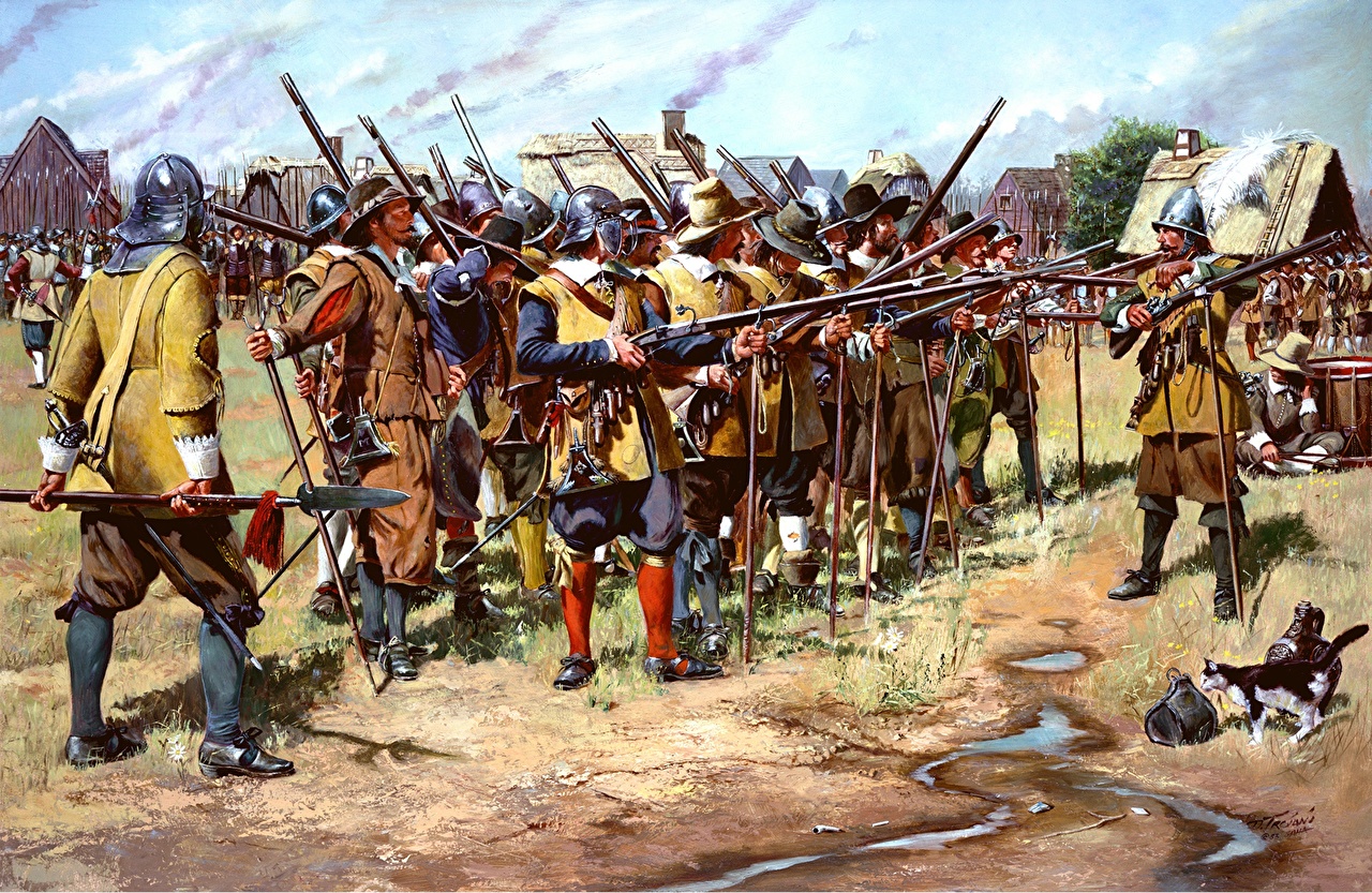 English Civil War Battle - HD Wallpaper 