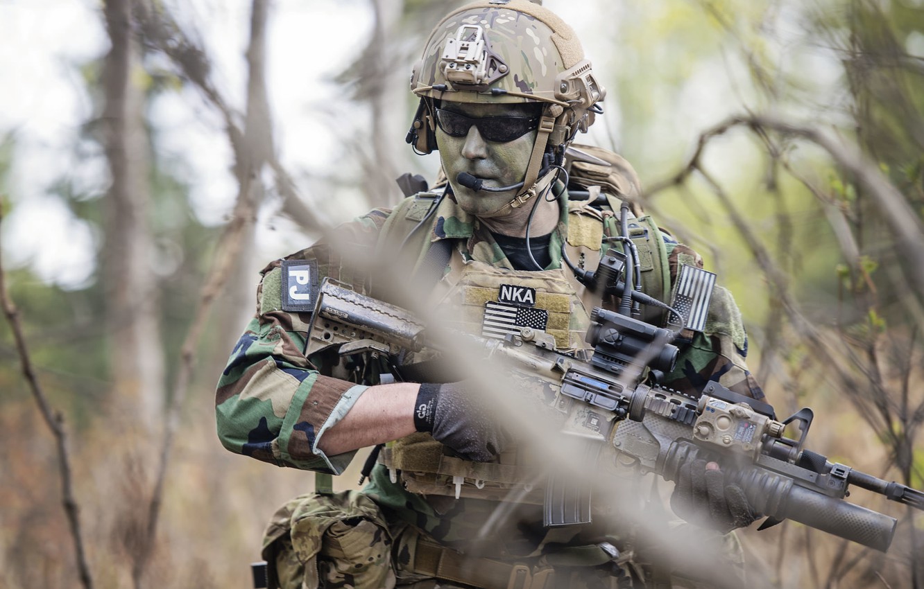 Photo Wallpaper Weapons, Soldiers, Alaska Air National - Sniper - HD Wallpaper 