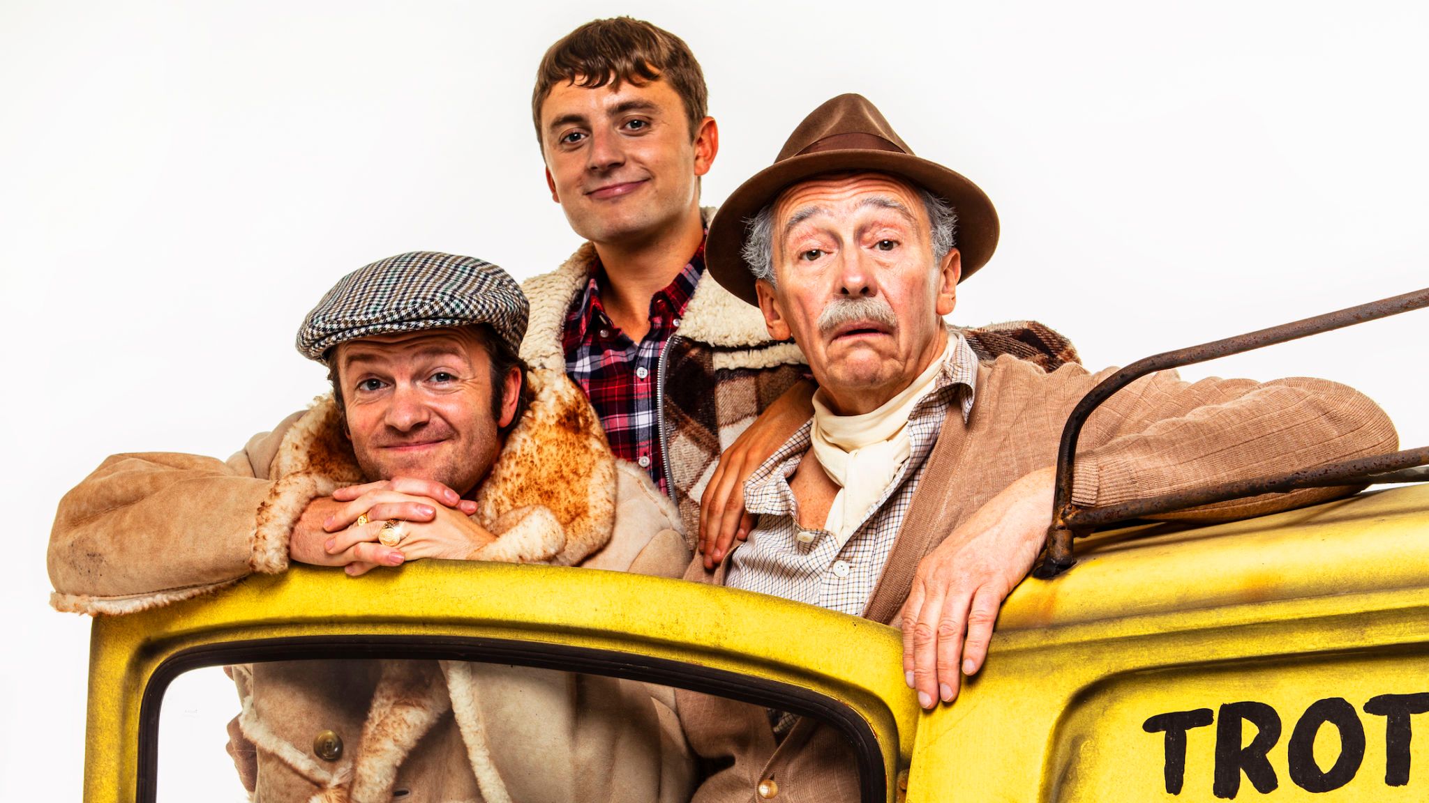Tom Bennett, Ryan Hutton And Paul Whitehouse As Del - Only Fools And Horses The Musical - HD Wallpaper 