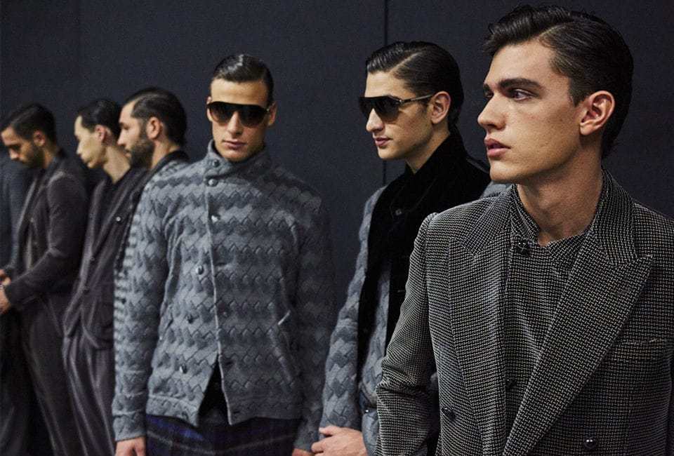 Giorgio Armani Fall Winter Collection 2018-2019 - Giorgio Armani Male Collection - HD Wallpaper 