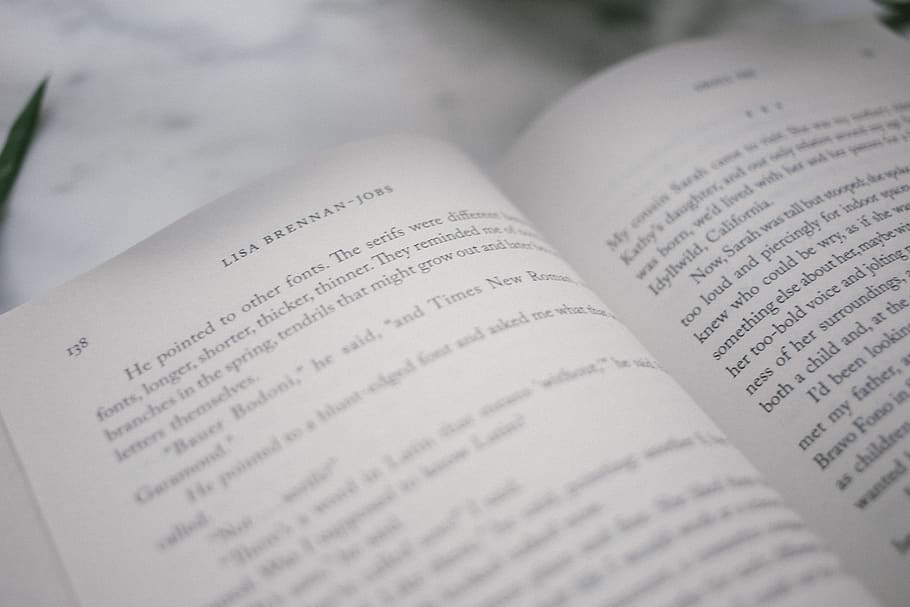 Selective Focus Photography Of Book Page, Grey, Paper, - HD Wallpaper 