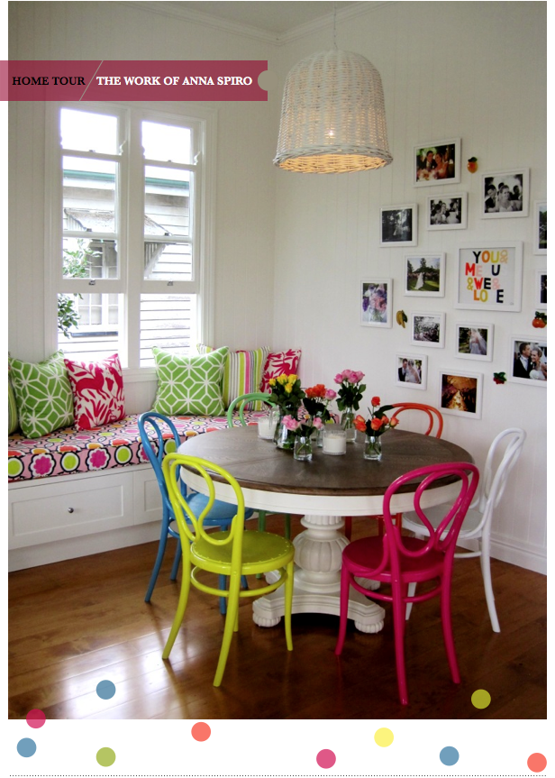 Colourful Dining Room Ideas - HD Wallpaper 