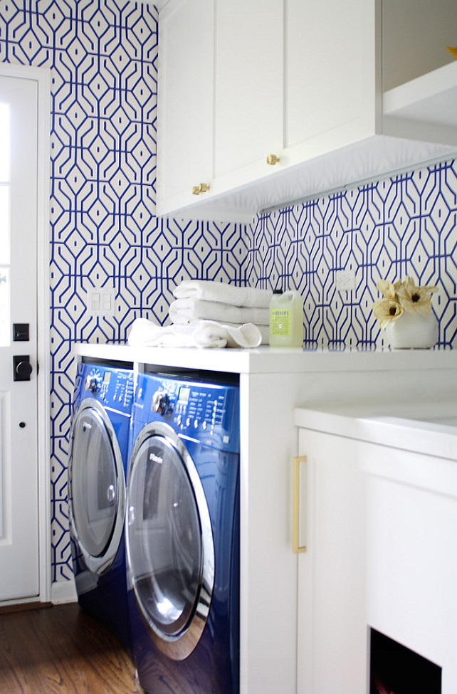 Laundry Room Wallpaper - Papier Peint Salle De Lavage - HD Wallpaper 