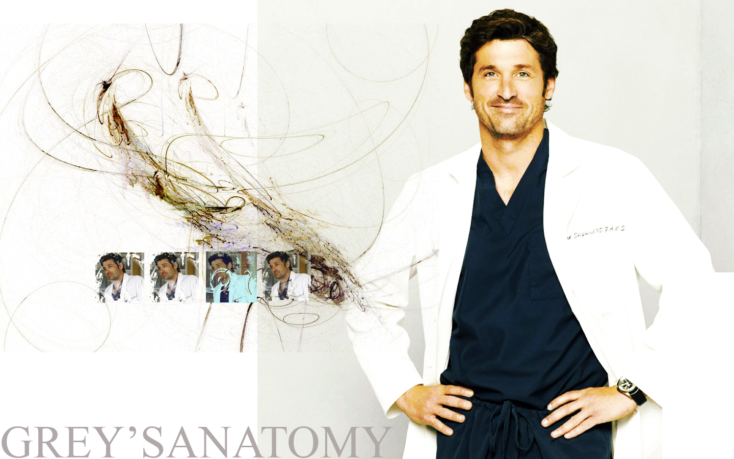 Derek Shepherd Wallpaper - Patrick Dempsey - HD Wallpaper 