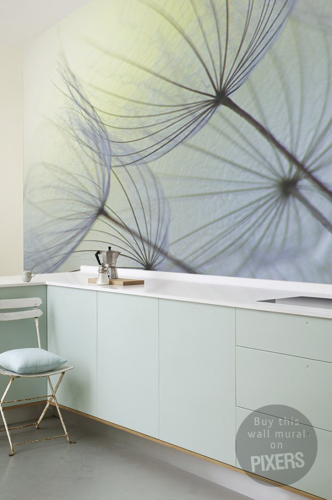 Open Kitchen Wall Cupboard - HD Wallpaper 