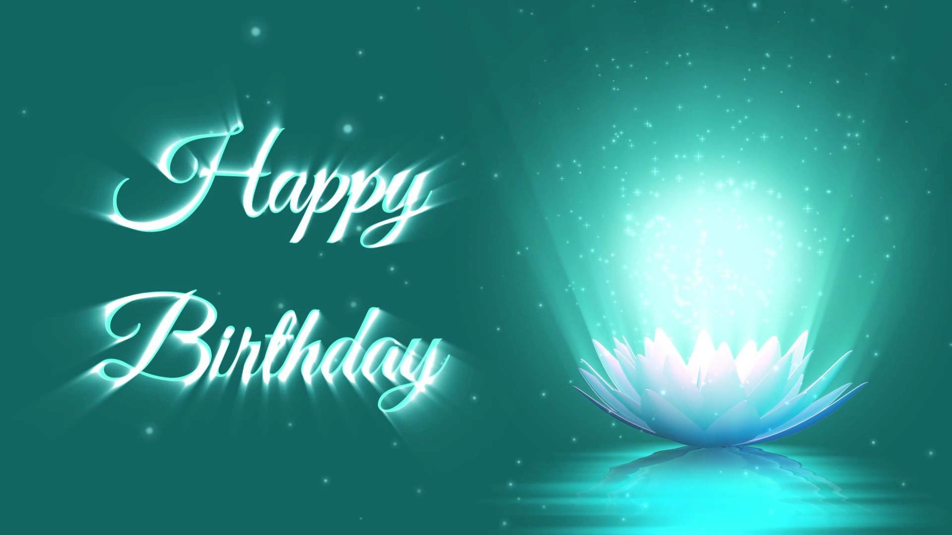 Lotus Flower Animation - Happy Birthday Wishes Background - 1920x1080 Wallpaper Lotus Flower Animation - Happy Birthday Wishes Background - 1920x1080 Wallpaper