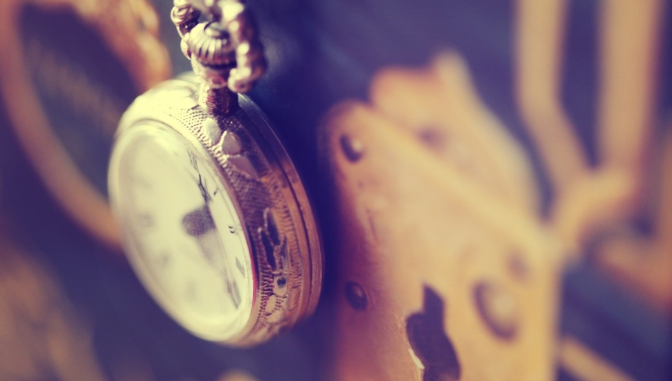 Macro, Chain, Watch, Castle, Gentle Background, Gold - Pocket Watches Blur Background Hd - HD Wallpaper 