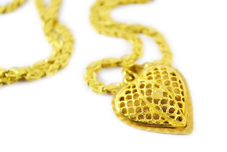 Gold, Chain, Pendent, Gold Pendent, Gold Chain, Fashion, - Pendant - HD Wallpaper 