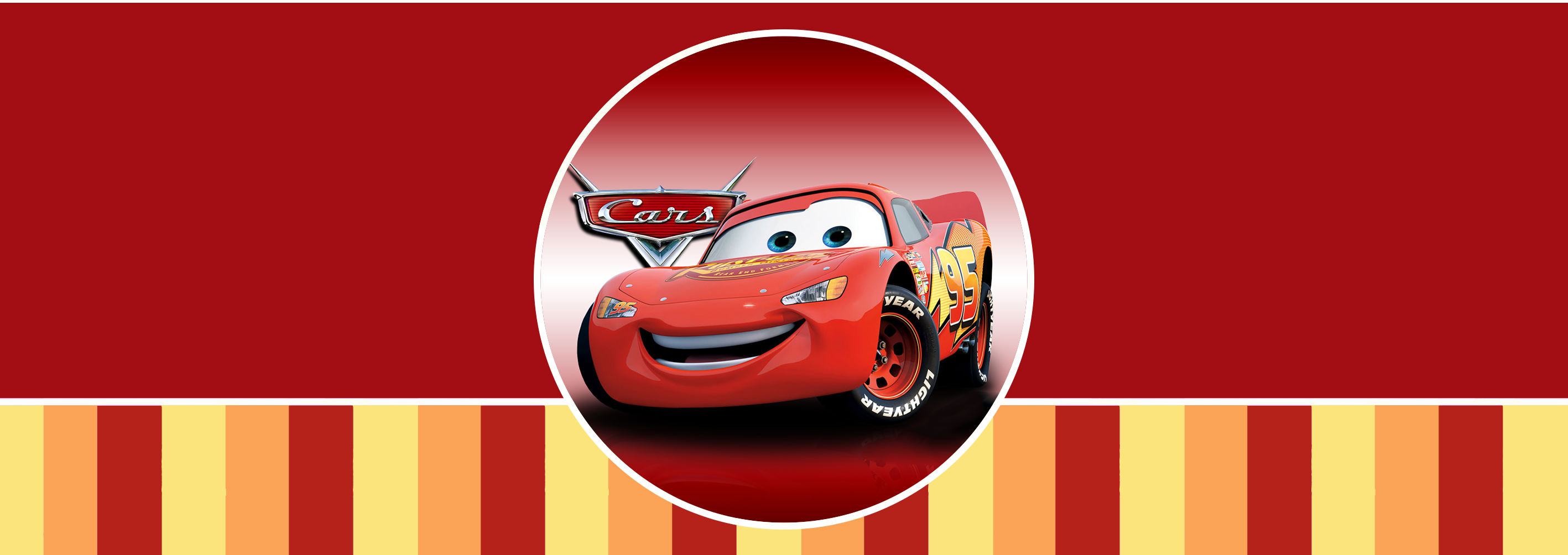 Mcqueen Print Cup - Lightning Mcqueen Background Hd - HD Wallpaper 