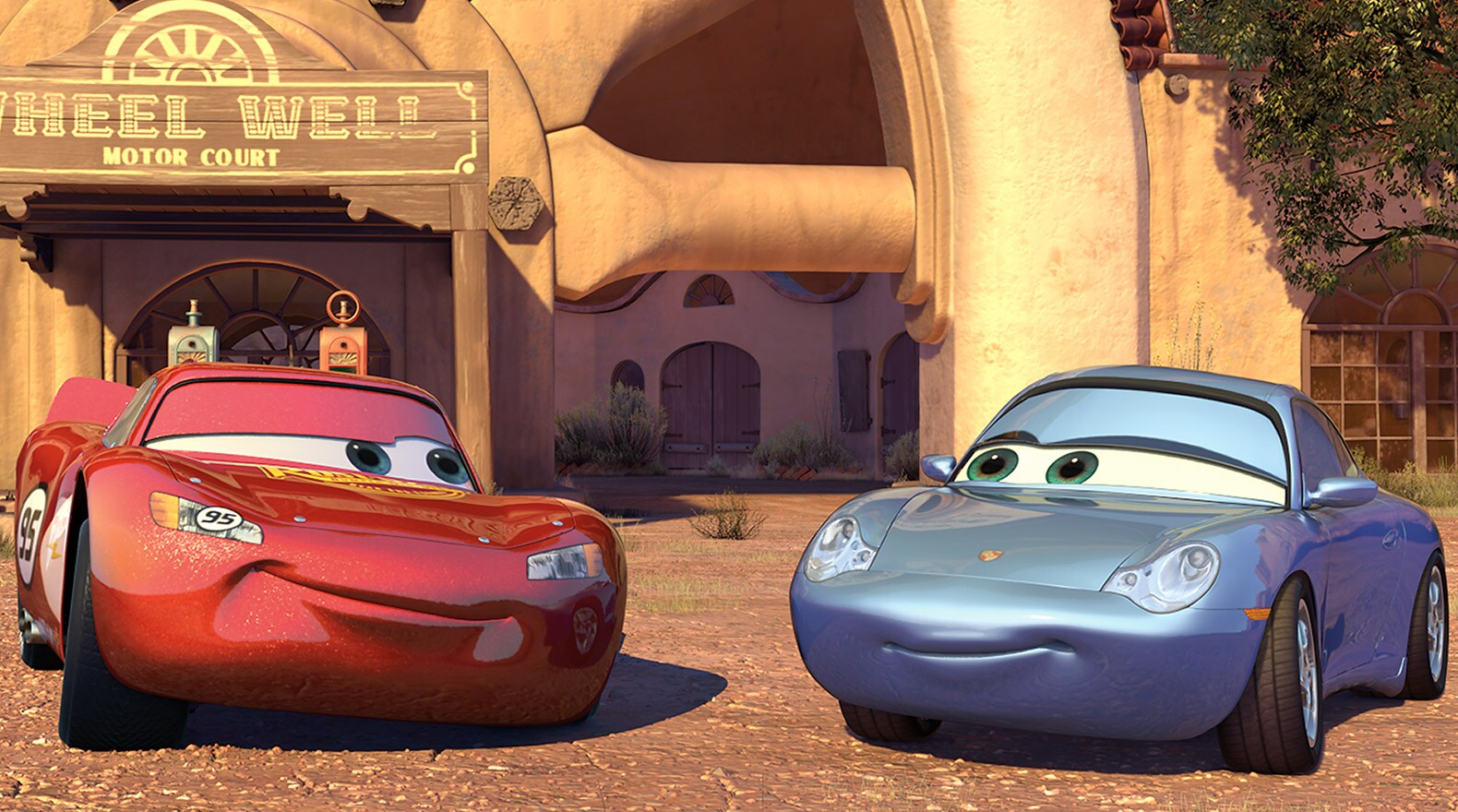 Sally And Lightning Mcqueen Cars 3 - HD Wallpaper 