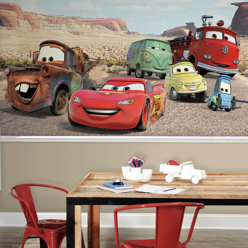 Disney Cars Wall Mural - HD Wallpaper 