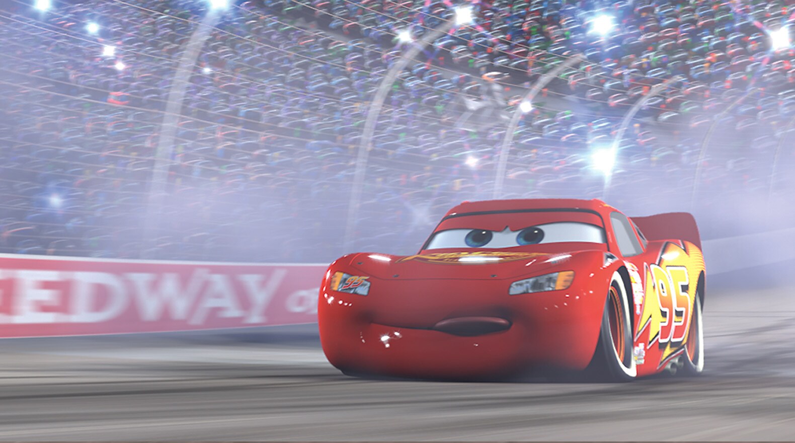 Cars 2006 Lightning Mcqueen - HD Wallpaper 