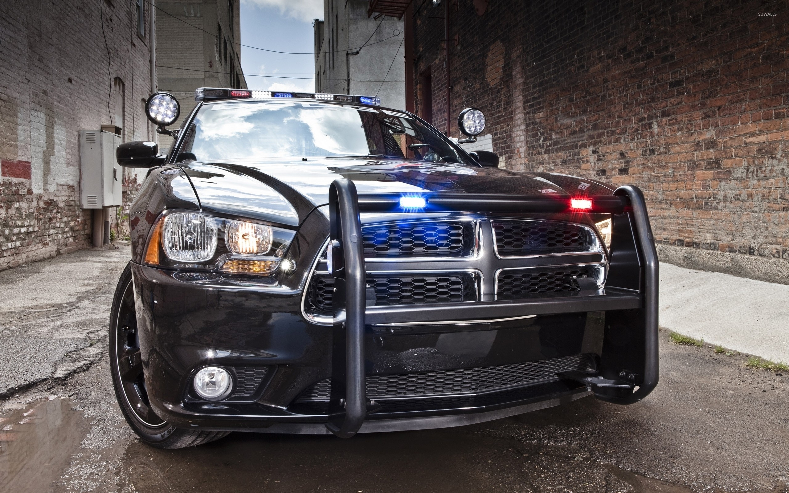 2560x1600, Dodge Charger Police Car [2] Wallpaper 
 - Charger Pursuit 2014 - HD Wallpaper 