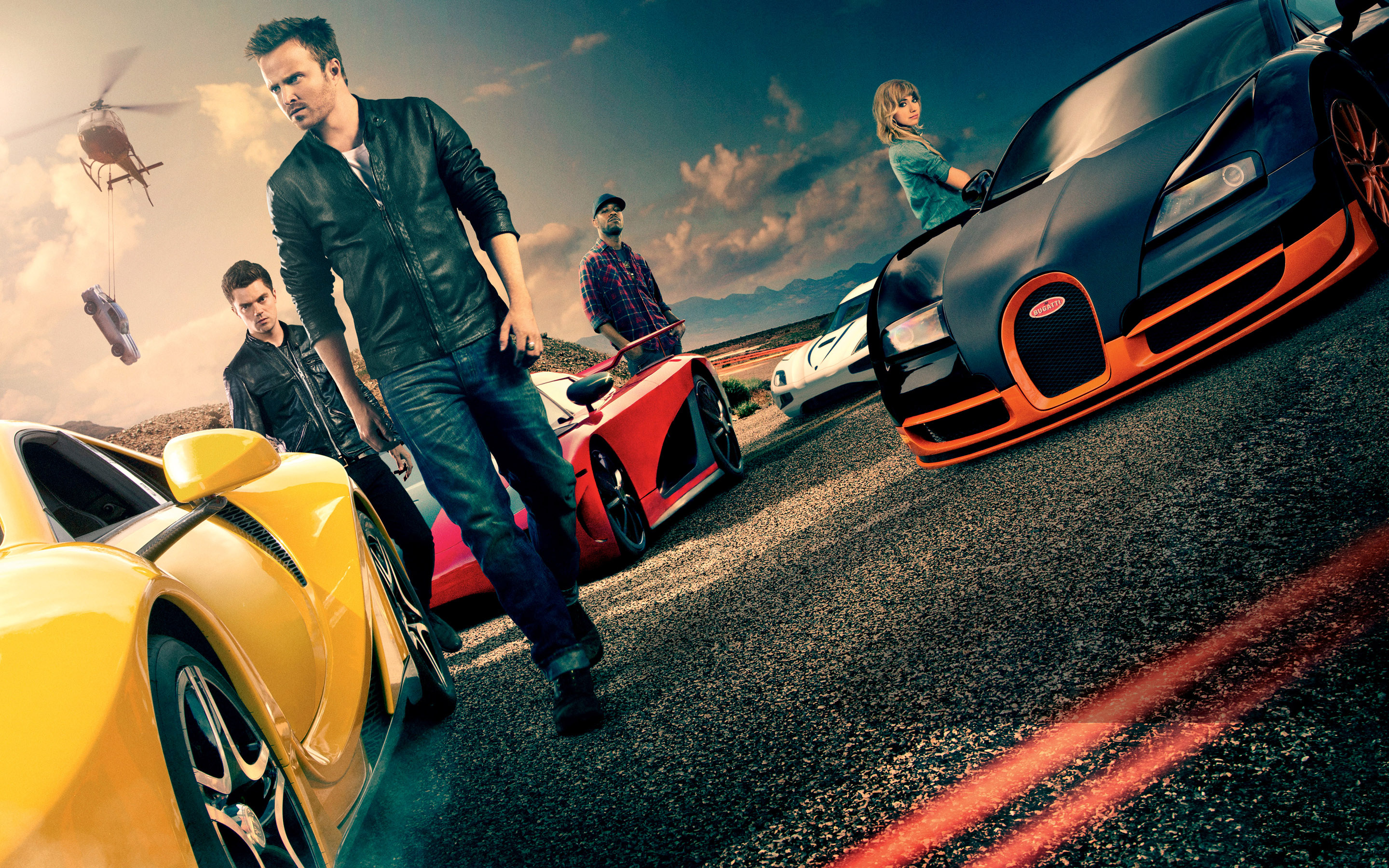 Need For Speed 2014 Movie Cars Wallpaper - Need For Speed O Filme - HD Wallpaper 