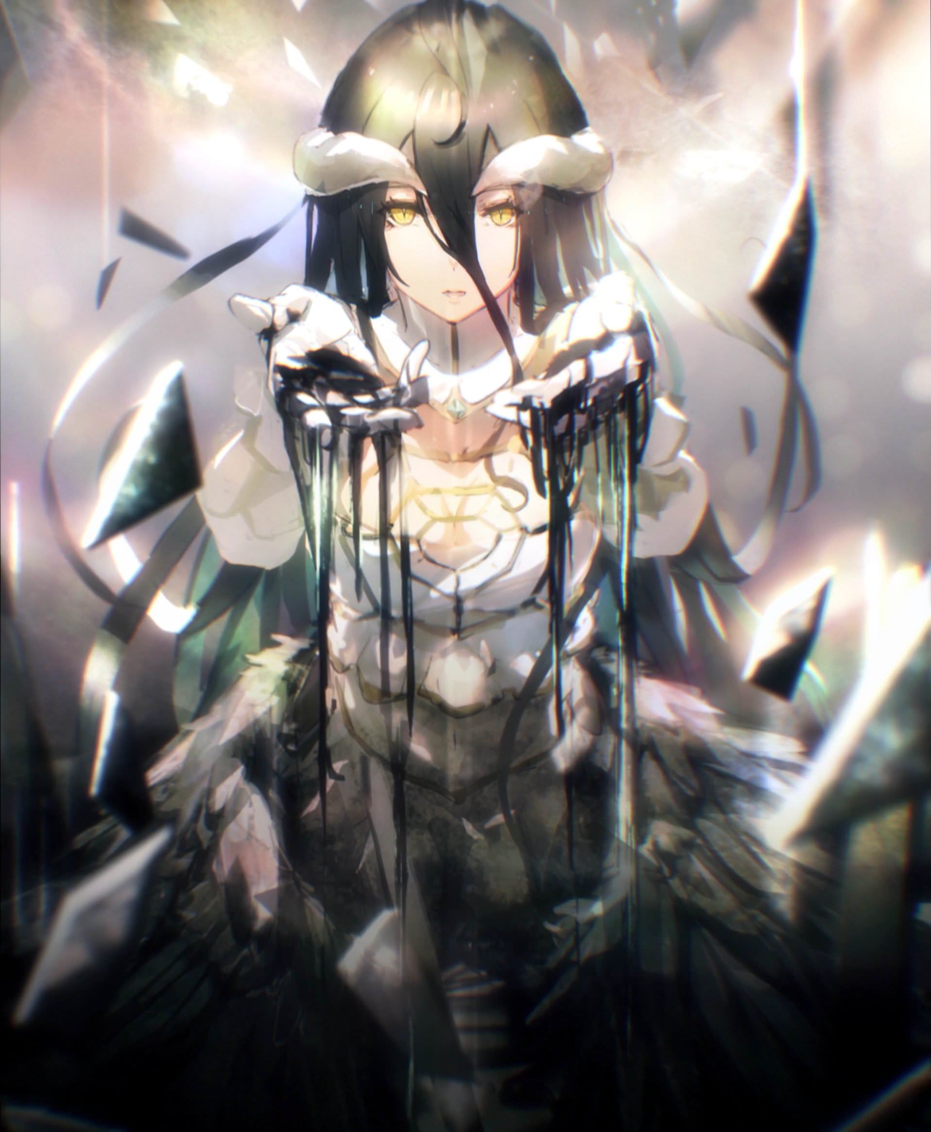 Overlord Albedo So Bin 1916x2329 Wallpaper Teahub Io