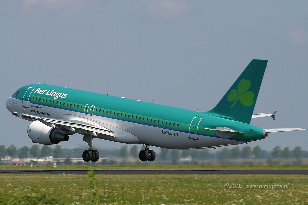 Aer Lingus A320 Airbus Wallpapers - Aer Lingus Plane Hd - HD Wallpaper 