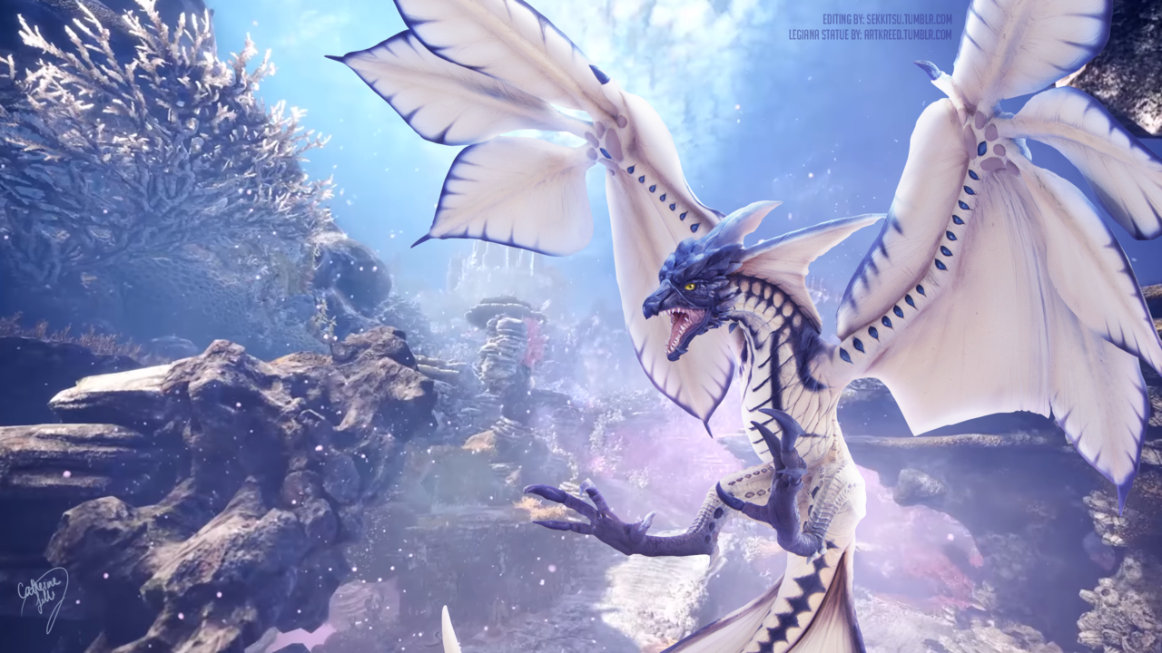 “ Legiana Wallpaper *o*
because There Were No Good - Mhw Legiana - HD Wallpaper 