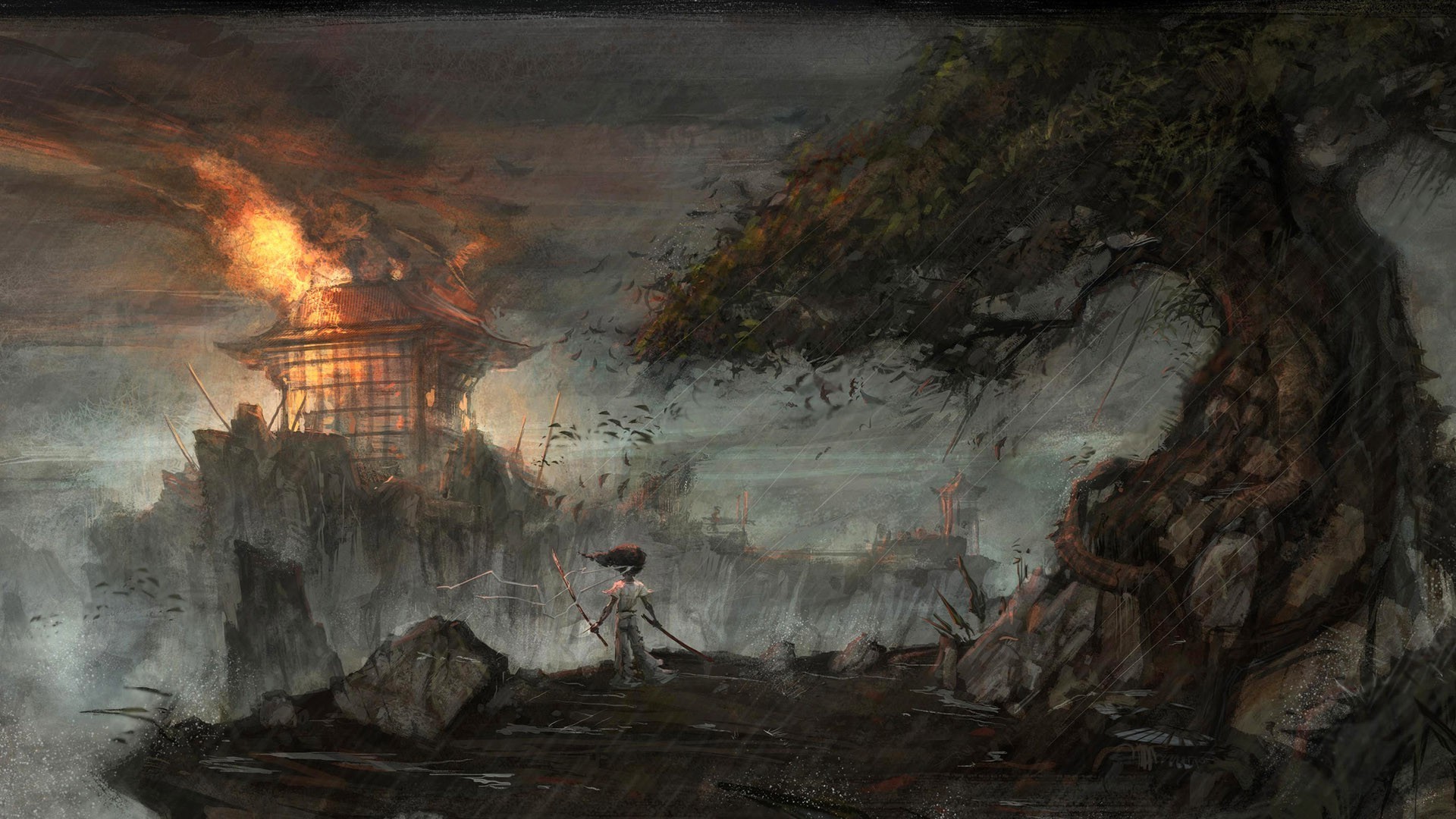 Afro Samurai Wallpaper 1080p - HD Wallpaper 