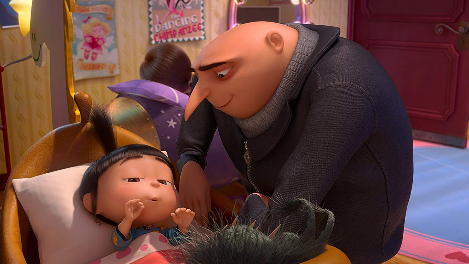 Despicable Me Gru And Adnes - HD Wallpaper 